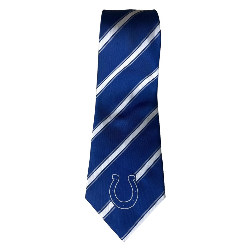 NFL Indianapolis Colts Striped Neck Tie